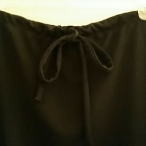 Dressy Blk.Skirt w/Bow tie front